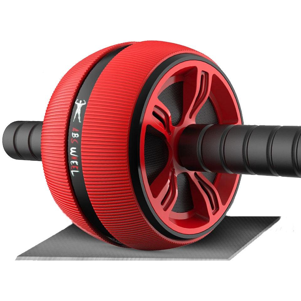 Roller&Jump Rope No Noise Abdominal Wheel Ab Roller with Mat For Exercise Fitness Equipment Accessories Body Building - Fit For Life Brands