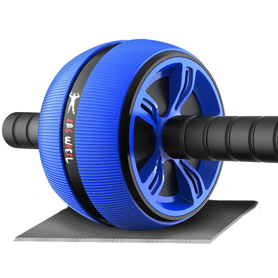 Roller&Jump Rope No Noise Abdominal Wheel Ab Roller with Mat For Exercise Fitness Equipment Accessories Body Building - Fit For Life Brands