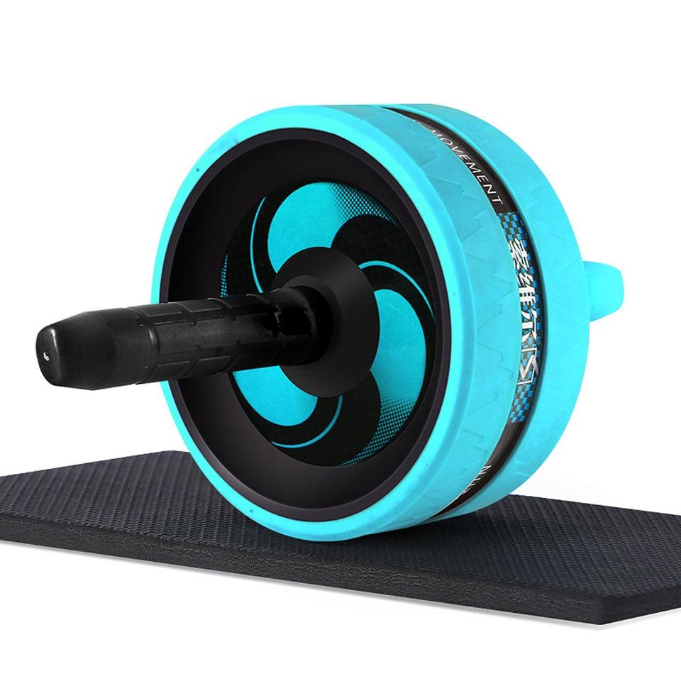 Roller&Jump Rope No Noise Abdominal Wheel Ab Roller with Mat For Exercise Fitness Equipment Accessories Body Building - Fit For Life Brands