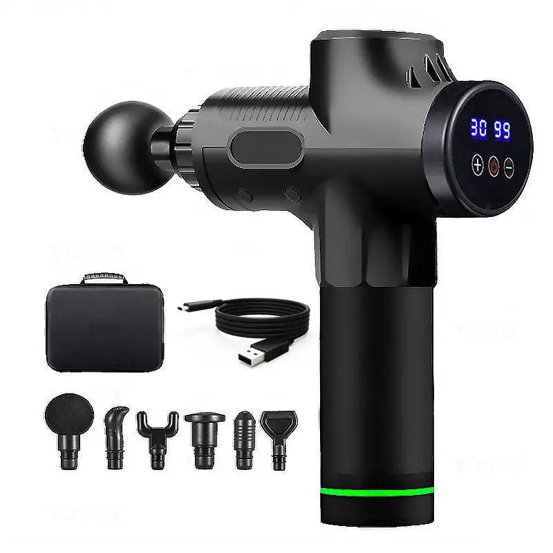Massage Gun Electric Percussion Fit For Life Brands