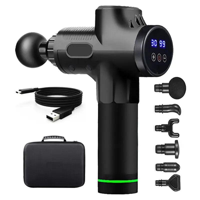 Massage Gun Electric Percussion Fit For Life Brands