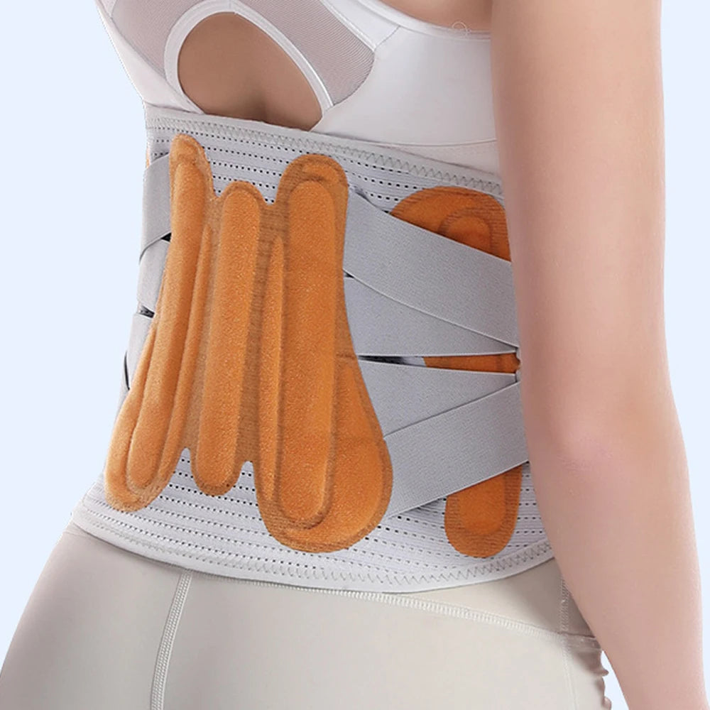 Back Lumbar Support Corrector Belt Breathable Waist Orthopedic Corset Men Women Waist Brace Back Pain Relief For Herniated Disc