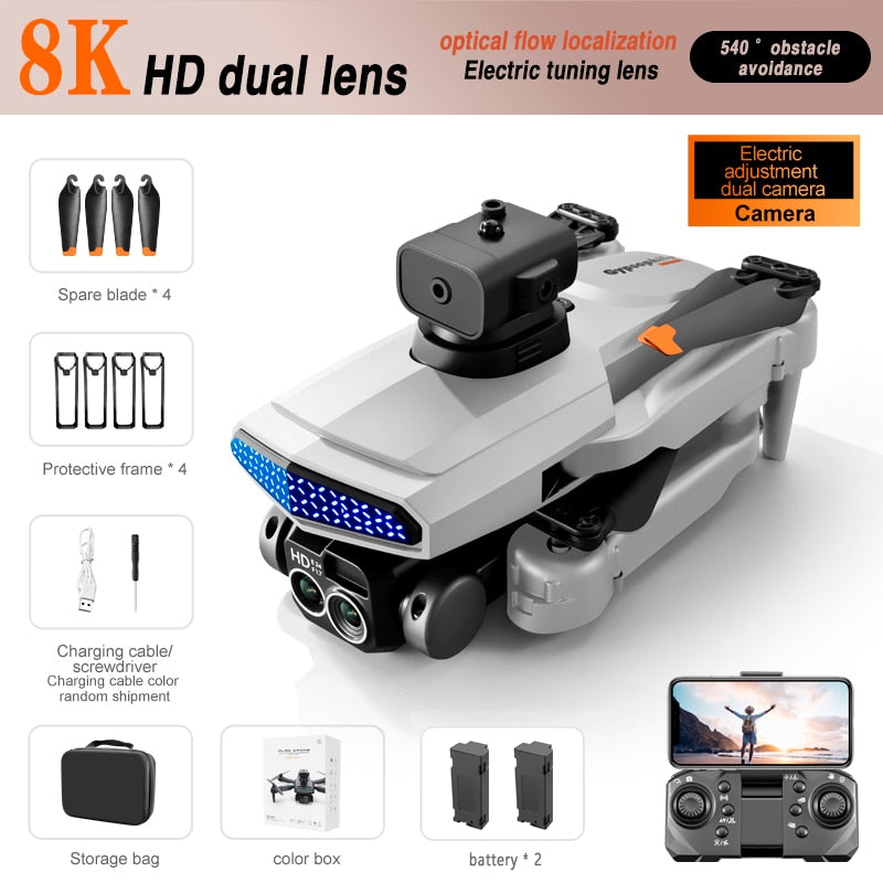 NEW D6 Drone ,8K Professional Dual Camera Photography,5000M