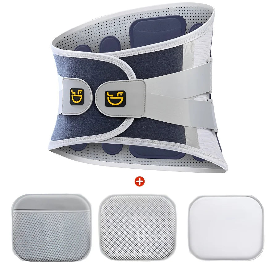 Back Brace Support Belt for Lower Back Pain Relief Adjustable Men Women Waist Lumbar Support Sciatica Scoliosis Herniated Disc