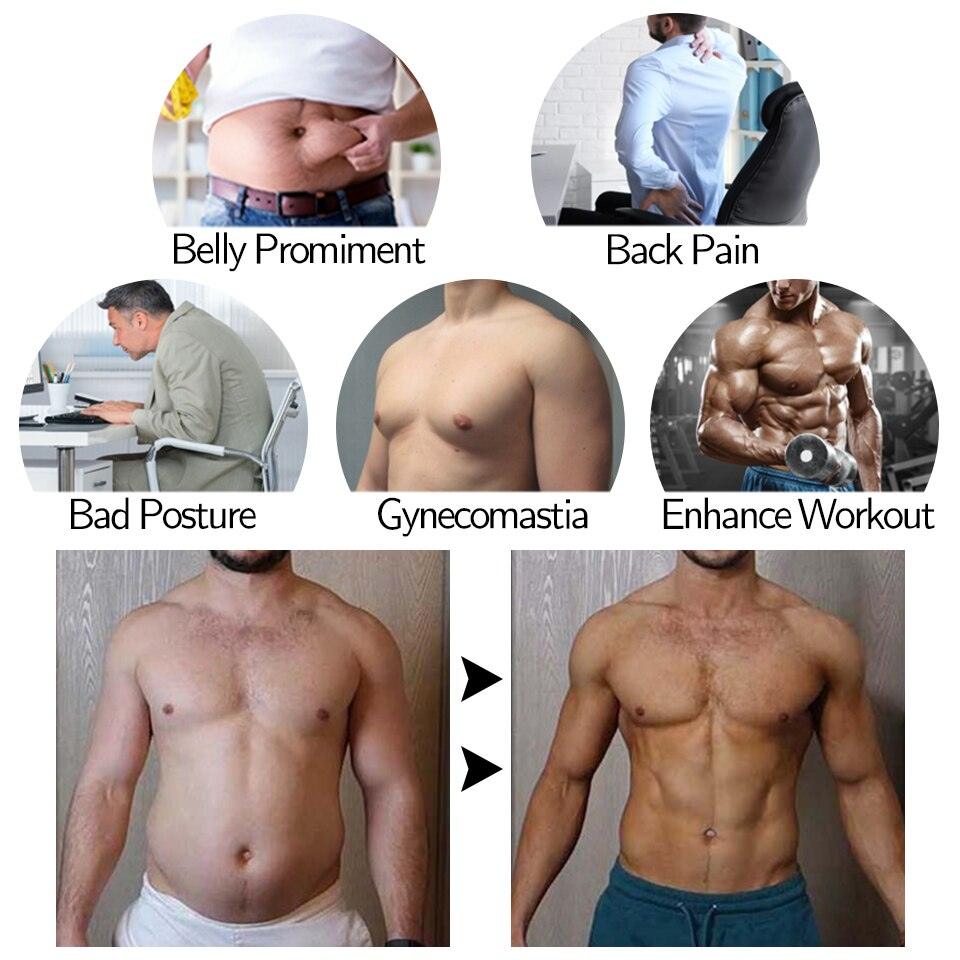 Men Body Shaper Waist Sauna Sweat Vest Compression Undershirt Shapewear Fat Burner Tank Tops Trainer Vest Slimming Shirt - Fit For Life Brands