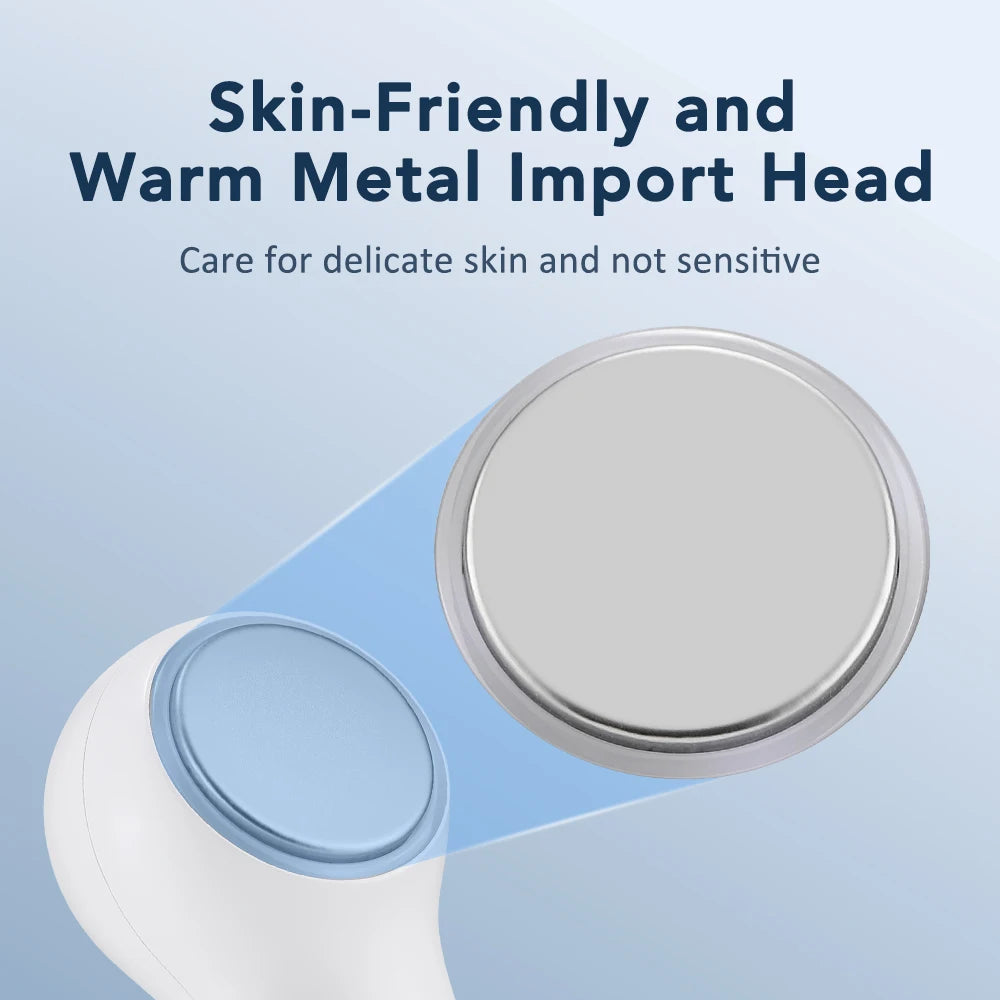 Heat & Cold Face Beauty Device 2 LED Lights Modes Electric Lifting Tightening Eyes Neck Double Chin Massager Skin Care Facial Tool