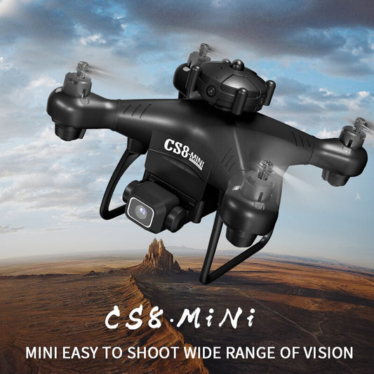 New Quality CS8 Mini Drone 4K Dual Camera HD Professional, 360 RC Wide Angle Adjustable Quadcopter.