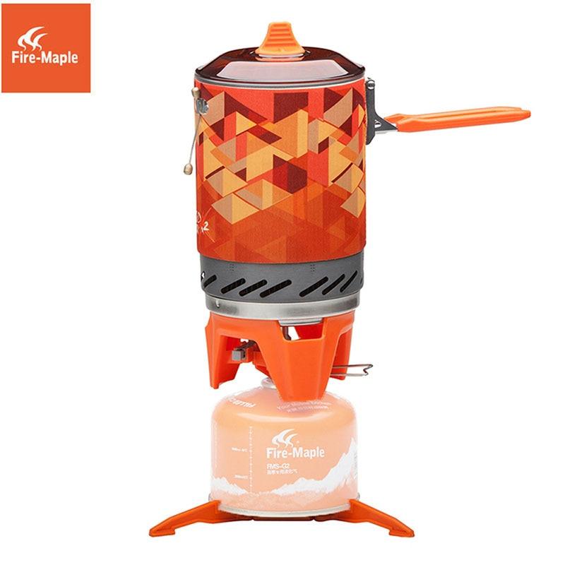 Fire Maple X2 Outdoor Gas Stove Burner Tourist Portable Cooking System With Heat Exchanger Pot FMS-X2 Camping Hiking Gas Cooker - Fit For Life Brands