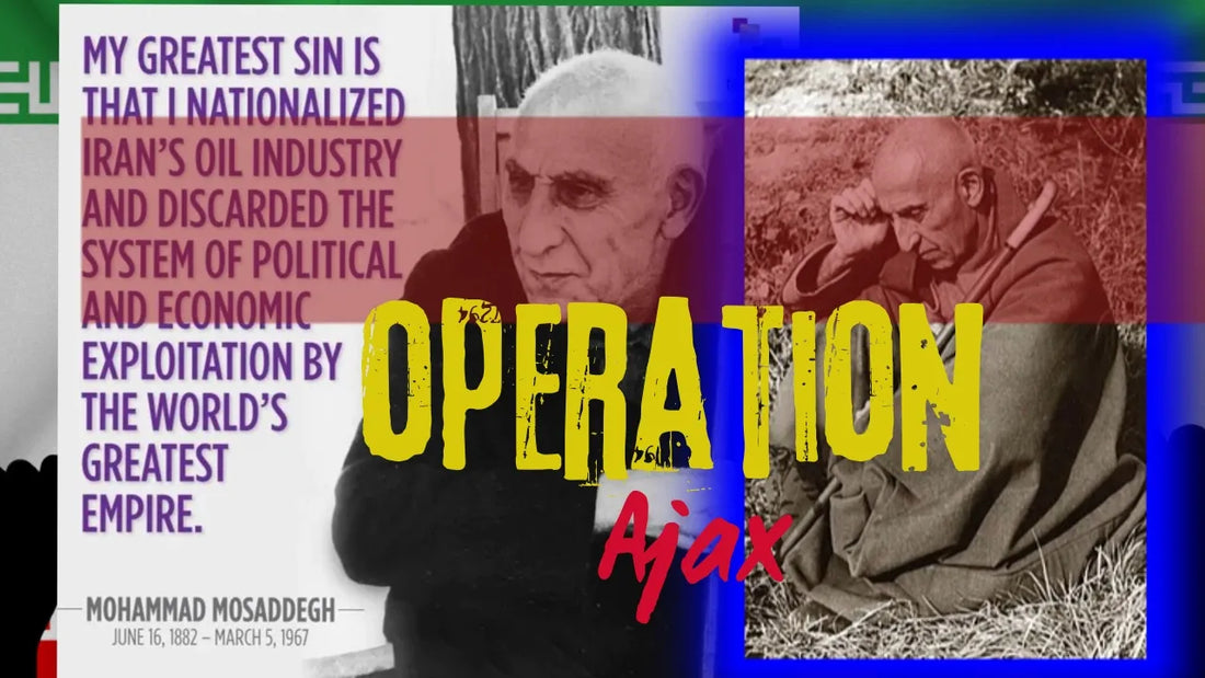 OPERATION AJAX : How The CIA and MI6 Overthrew P.M Dr. mohammad mossadegh...