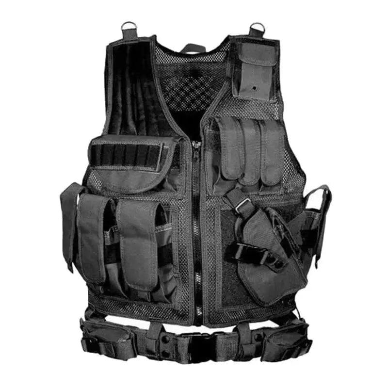 2023 Tactical Equipment Military Molle Vest Hunting Armor Vest Army Gear Airsoft Paintball Combat Protective Vest For CS Wargame Fit For Life Brands