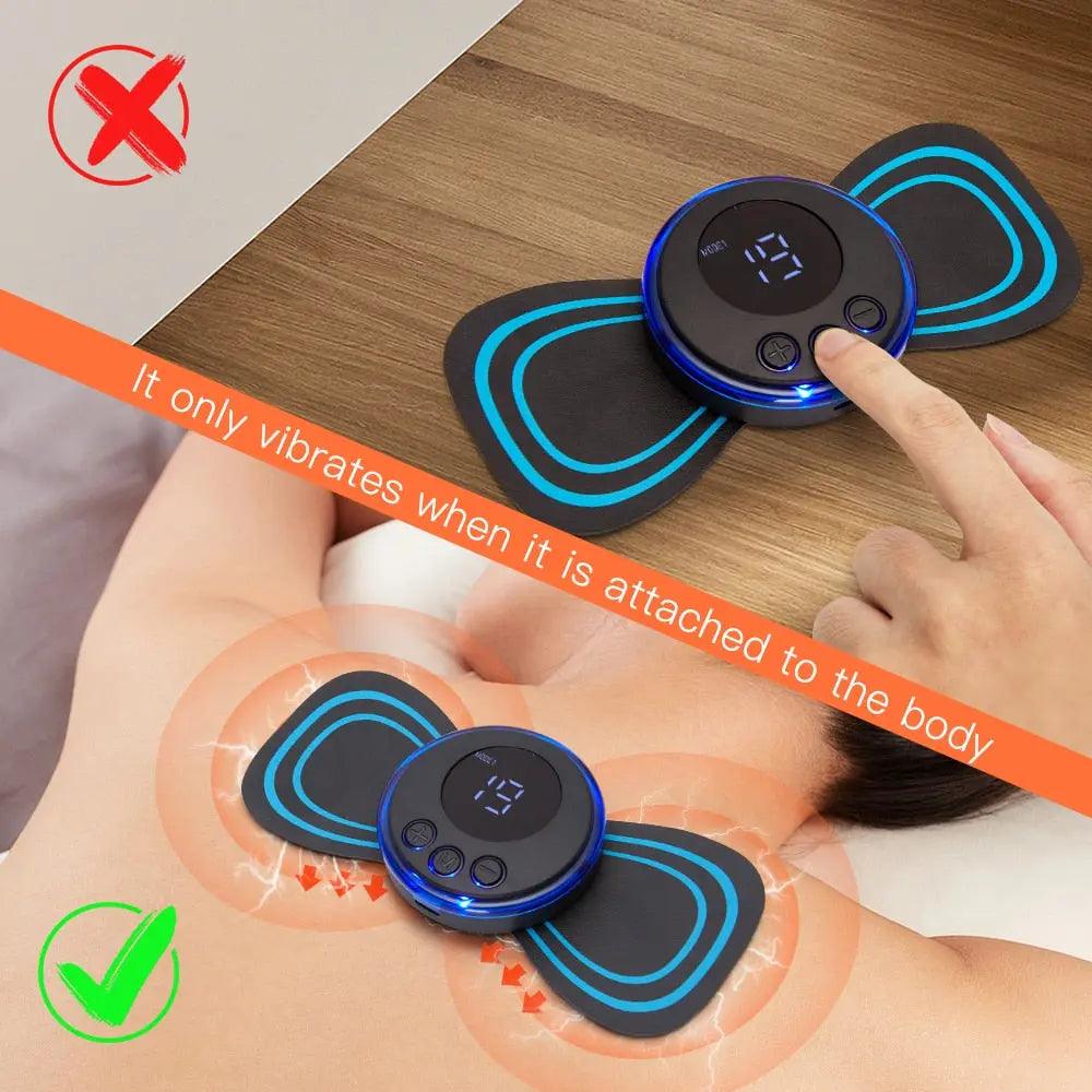 Electric Neck Massage EMS Cervical Vertebra Massager Fit For Life Brands 