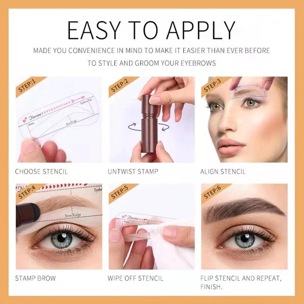 Eyebrow Stamp Shaping Set Fit For Life Brands 