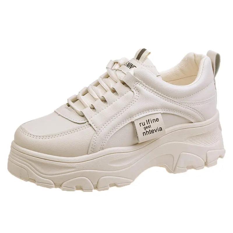 Female student network sports shoes, female casual thick sole elevating shoes 1A02 Hypersku