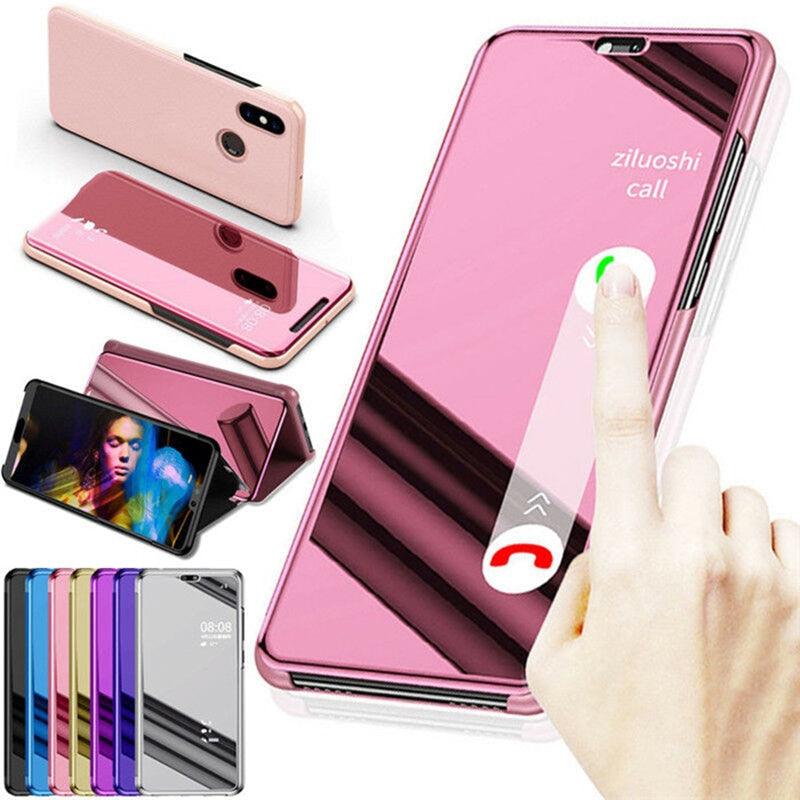 For Samsung A23 5G Case Luxury Smart Mirror Magnetic Flip Leather Kickstand Phone Case For Samsung Galaxy A33 A53 A73 Back Cover - Fit For Life Brands 