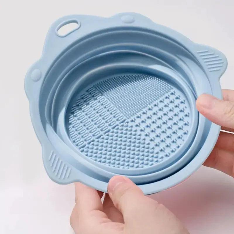 Makeup Tool Cleaning Silicone Folding Bowl Fit For Life Brands 