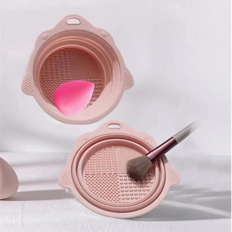 Makeup Tool Cleaning Silicone Folding Bowl Fit For Life Brands 