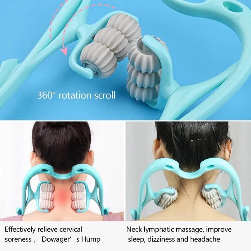 Neck Massager Handheld Shoulder Fit For Life Brands 