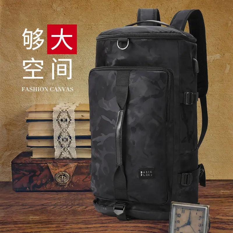 New backpack men's fashion brand basketball sports oversized capacity travel backpack fashion multi-functional cross-body single shoulder bag Hypersku