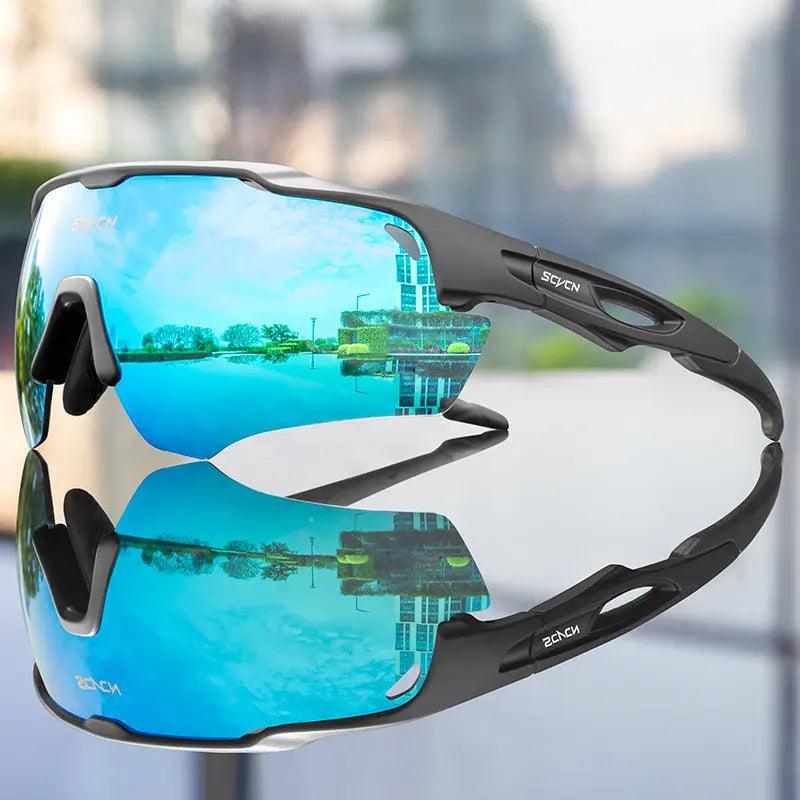 New cycling glasses half frame outdoor sports sunglasses men's and women's models windproof sand sunglasses goggles Hypersku