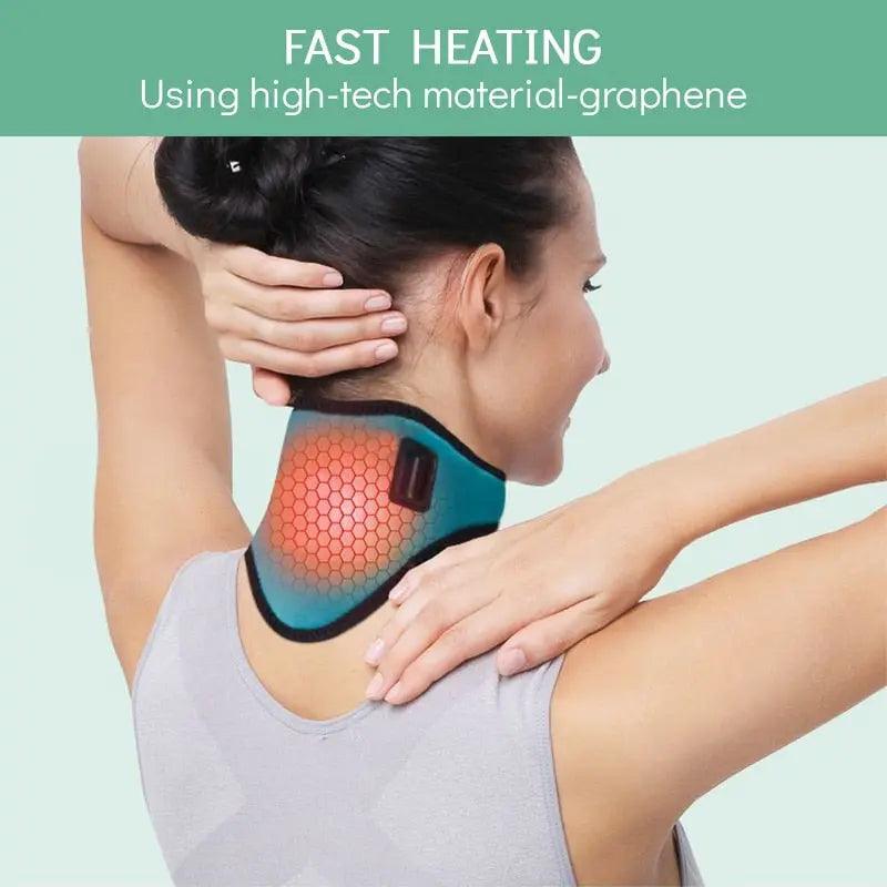 Products Electric Heating Neck Brace Cervical Fit For Life Brands 