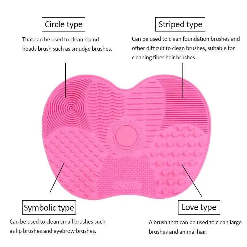Products Scrubbing Pad Cosmetic Brush Cleaning Fit For Life Brands 
