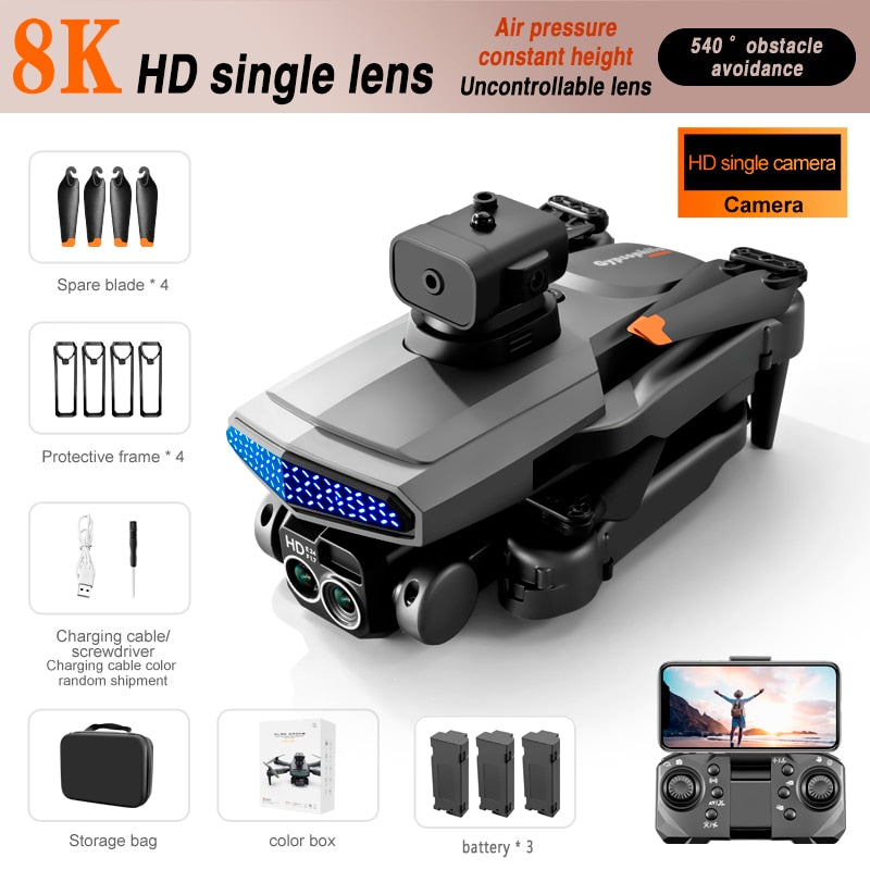 NEW D6 Drone ,8K Professional Dual Camera Photography,5000M