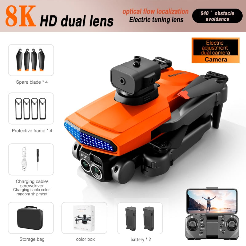 NEW D6 Drone ,8K Professional Dual Camera Photography,5000M