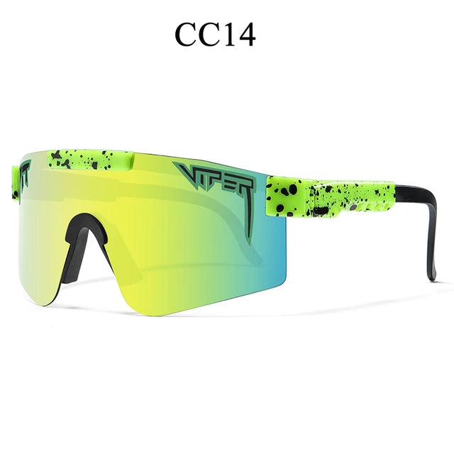 PIT VIPER boxed polarizing sunglasses Outdoor windproof cycling glasses Sports glasses protection