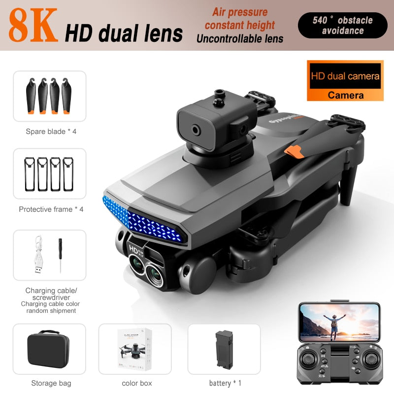 NEW D6 Drone ,8K Professional Dual Camera Photography,5000M