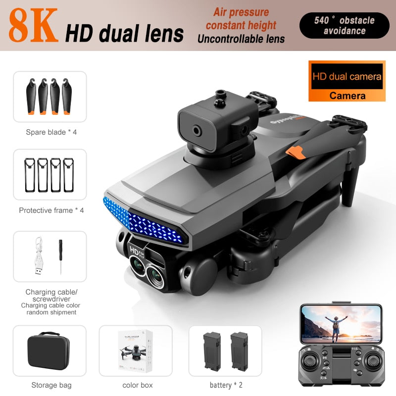 NEW D6 Drone ,8K Professional Dual Camera Photography,5000M