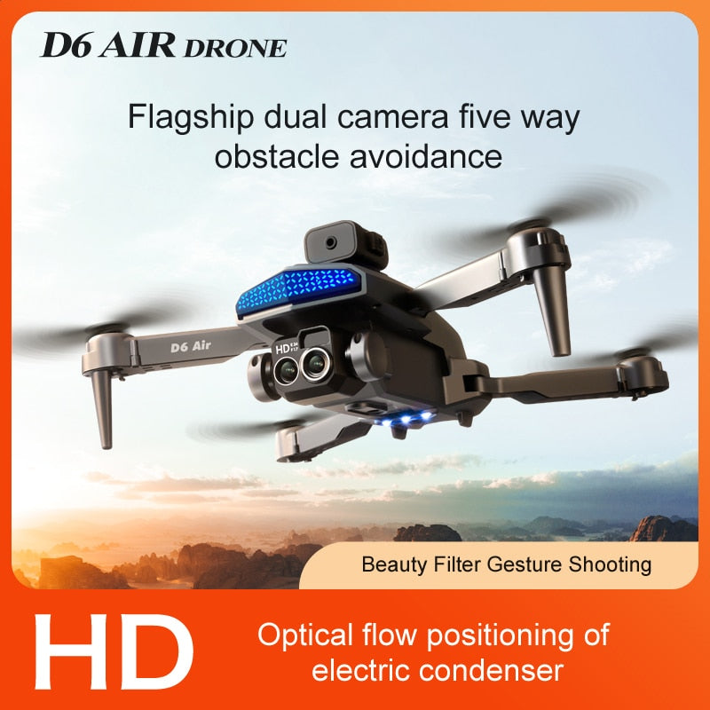 NEW D6 Drone ,8K Professional Dual Camera Photography,5000M