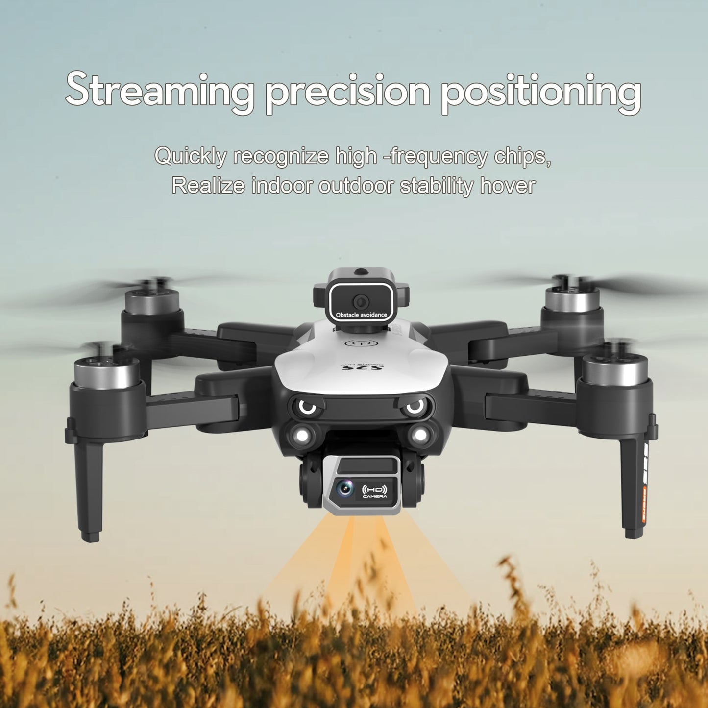 All New S2S Mini Drone 4k Professional 8K HD Camera. Brushless Foldable Drone.