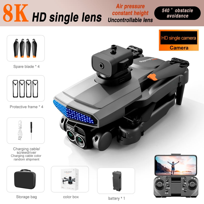 NEW D6 Drone ,8K Professional Dual Camera Photography,5000M