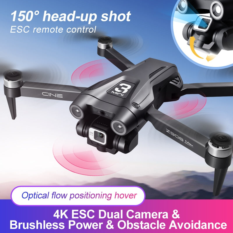 Lenovo Z908Pro Max Drone Brushless Motor Dual4K ESC Professional, Obstacle Avoidance Quadcopter.