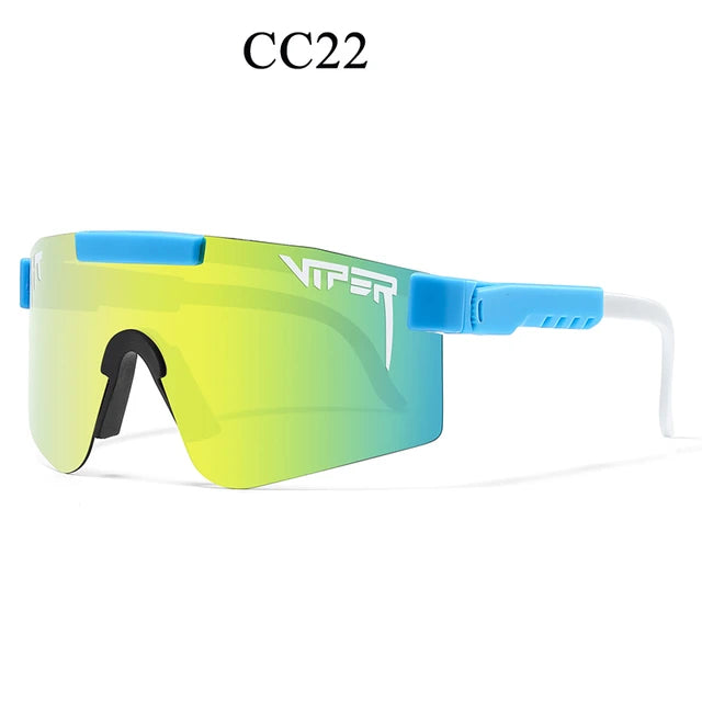 PIT VIPER boxed polarizing sunglasses Outdoor windproof cycling glasses Sports glasses protection