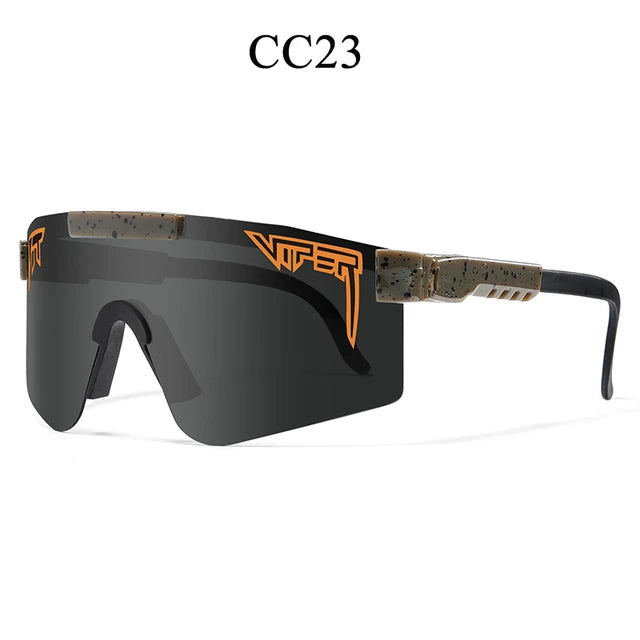 PIT VIPER boxed polarizing sunglasses Outdoor windproof cycling glasses Sports glasses protection