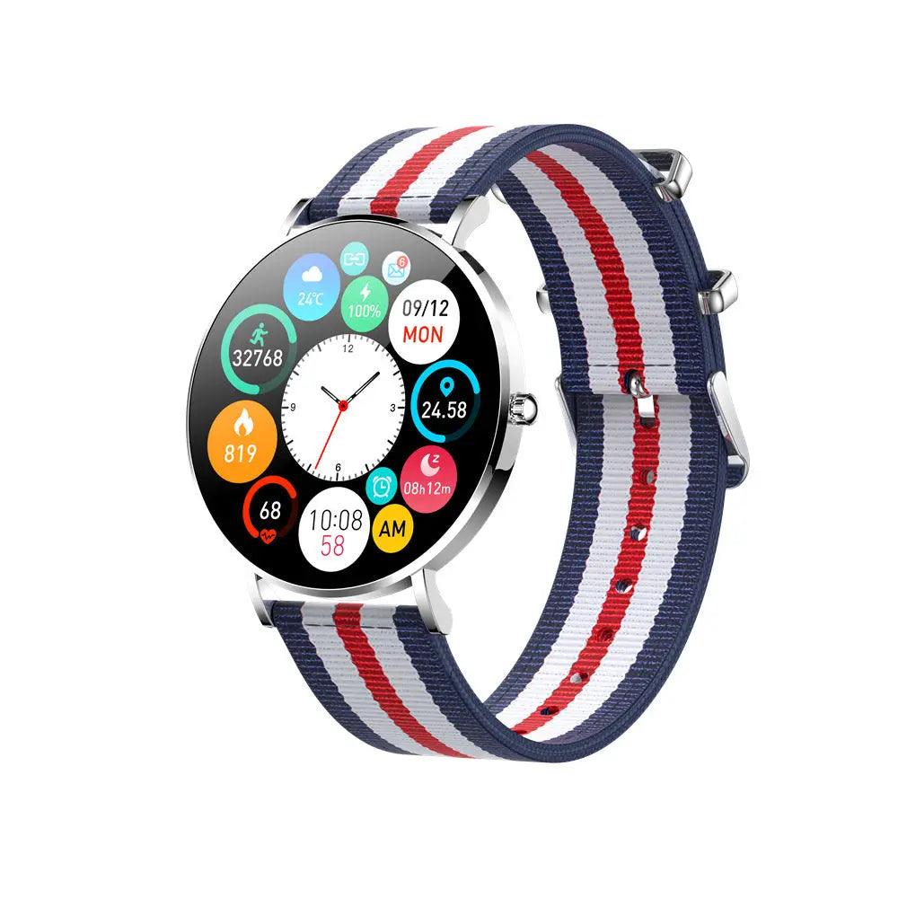 T8 smartwatch AMOLED ultra-thin female bracelet sports health meter step heart rate blood pressure sports smart bracelet Hypersku