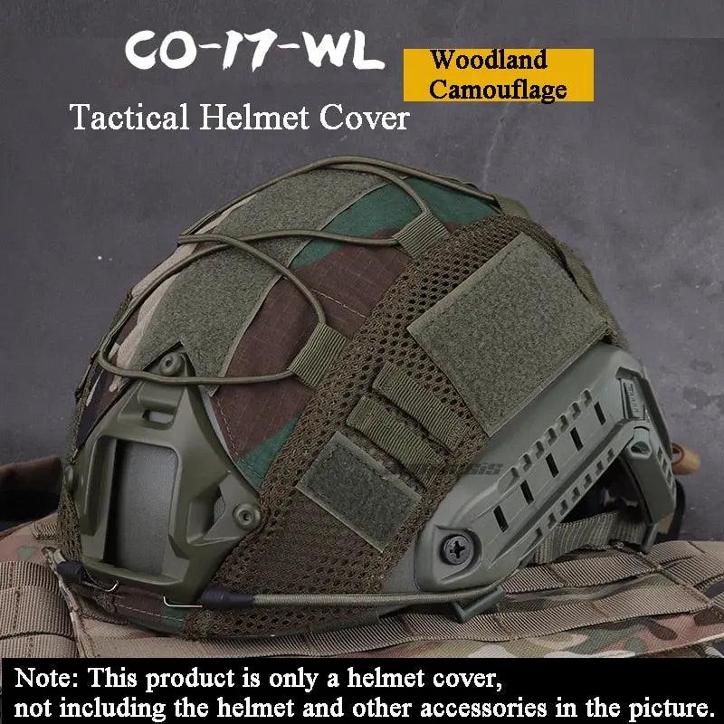 Tactical Helmet Cover for Fast MH PJ BJ Helmet Airsoft Paintball Helmet Cover Military Accessories Fit For Life Brands