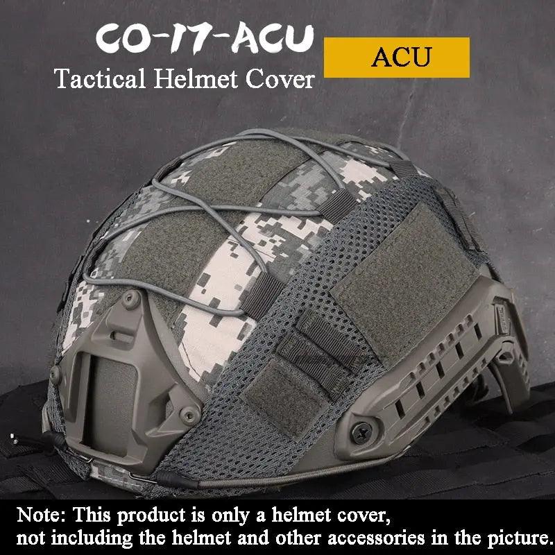 Tactical Helmet Cover for Fast MH PJ BJ Helmet Airsoft Paintball Helmet Cover Military Accessories Fit For Life Brands