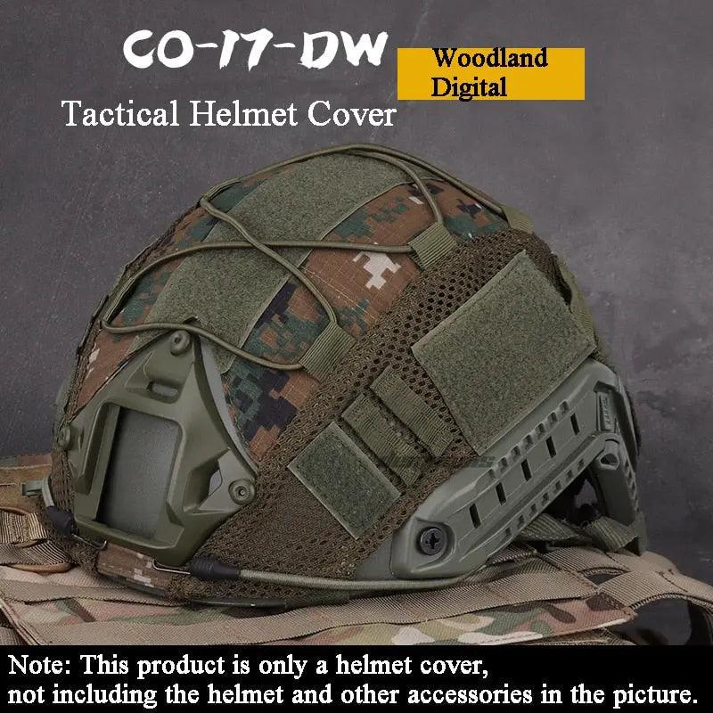 Tactical Helmet Cover for Fast MH PJ BJ Helmet Airsoft Paintball Helmet Cover Military Accessories Fit For Life Brands