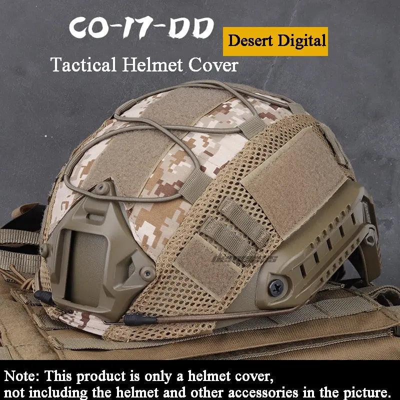 Tactical Helmet Cover for Fast MH PJ BJ Helmet Airsoft Paintball Helmet Cover Military Accessories Fit For Life Brands