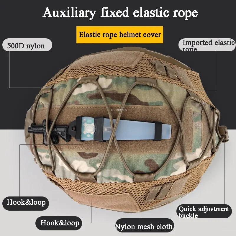 Tactical Helmet Cover for Fast MH PJ BJ Helmet Airsoft Paintball Helmet Cover Military Accessories Fit For Life Brands