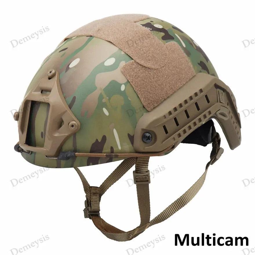 Tactical Helmet Fast MH PJ Casco Airsoft Paintball Combat Helmets Outdoor Sports Jumping Head Protective Gear Fit For Life Brands