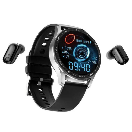 X7 Smart Bluetooth Talk Watch 2-in-1 Bluetooth TWS Headset Sports heart rate Music weather offline payment Hypersku