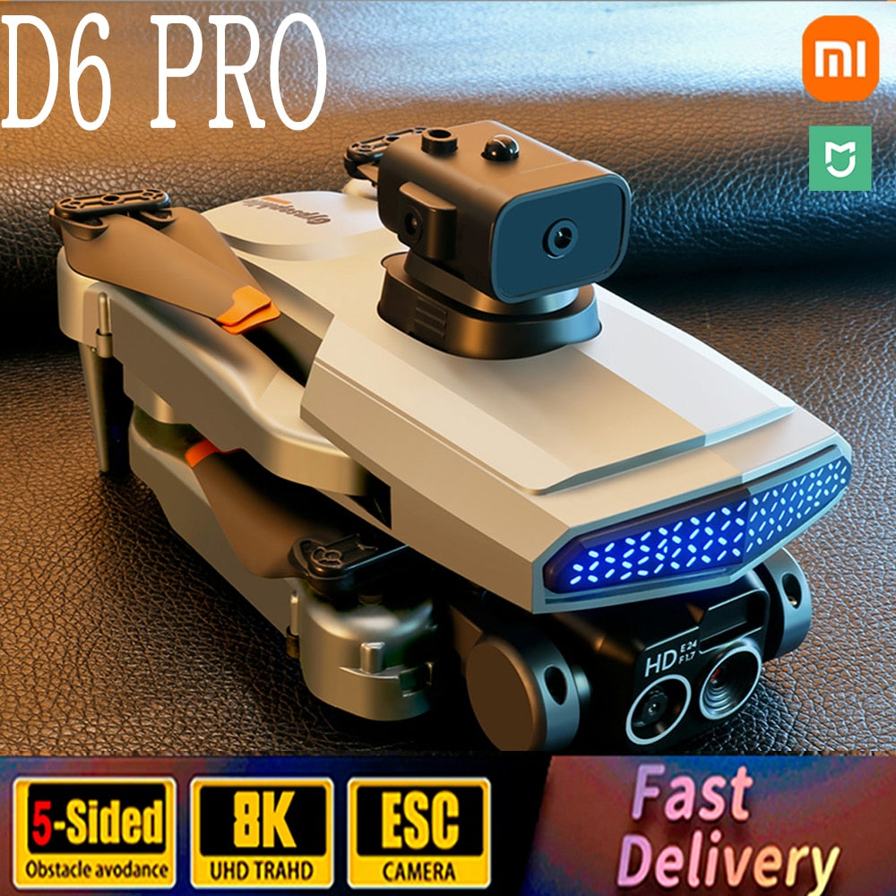 NEW D6 Drone ,8K Professional Dual Camera Photography,5000M