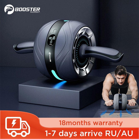 Fitness Equipment Press Roller Abdominal Exercise Muscle Stretch Counting Roller for Bodybuilding Gym Home Tool - Fit For Life Brands 